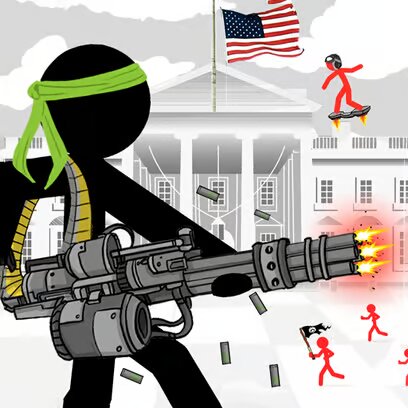 Stickman Army puolustajat